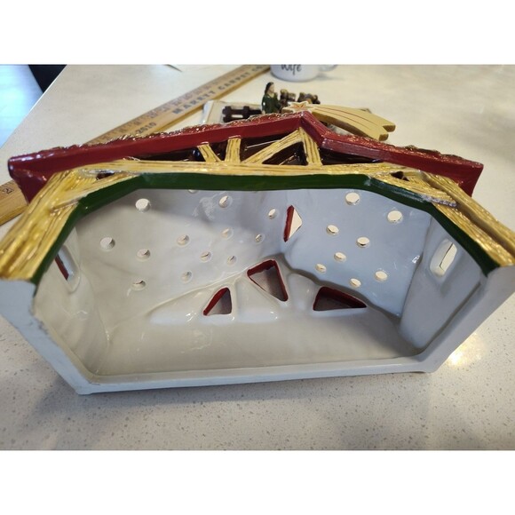 Villeroy & Boch Nostalgic Village Christmas Toys Memory Nativity Top Only - Picture 2 of 5